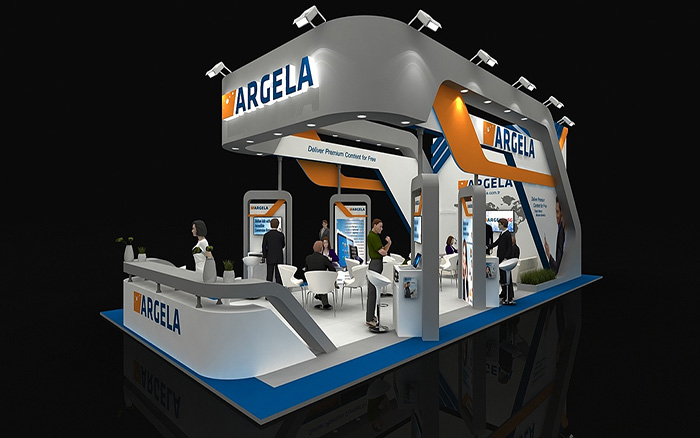 國外展臺(tái)搭建-ARGELA-印度展會(huì)設(shè)計(jì)